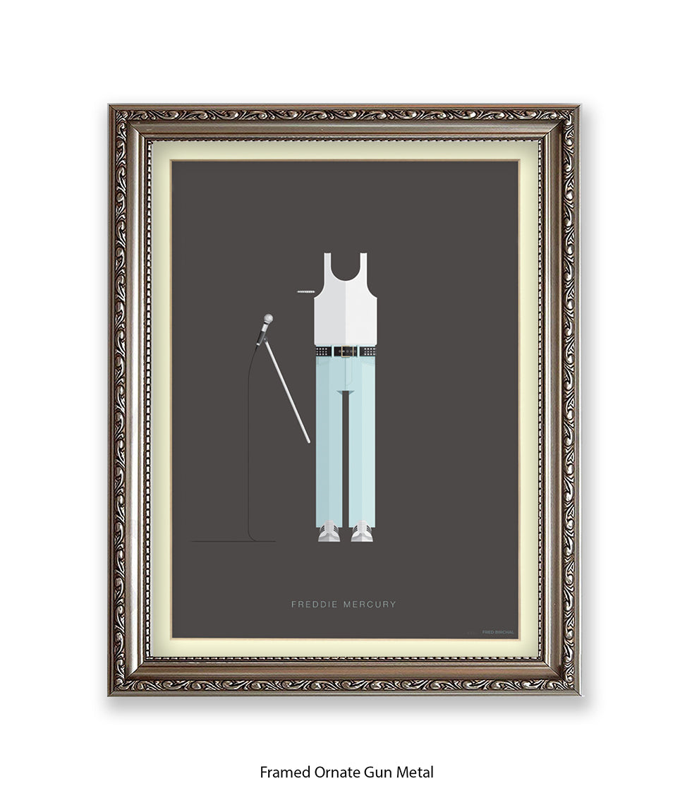 Freddie Mercury Vest Fred Birchal Art Print