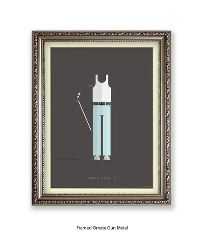 Freddie Mercury Vest Fred Birchal Art Print