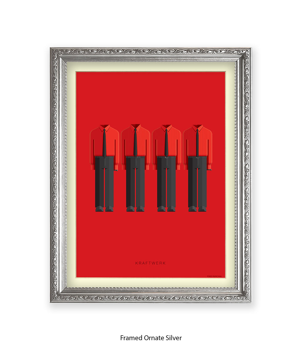 Kraftwerk Fred Birchal Art Print