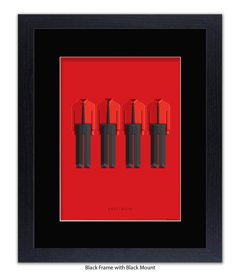 Kraftwerk Fred Birchal Art Print