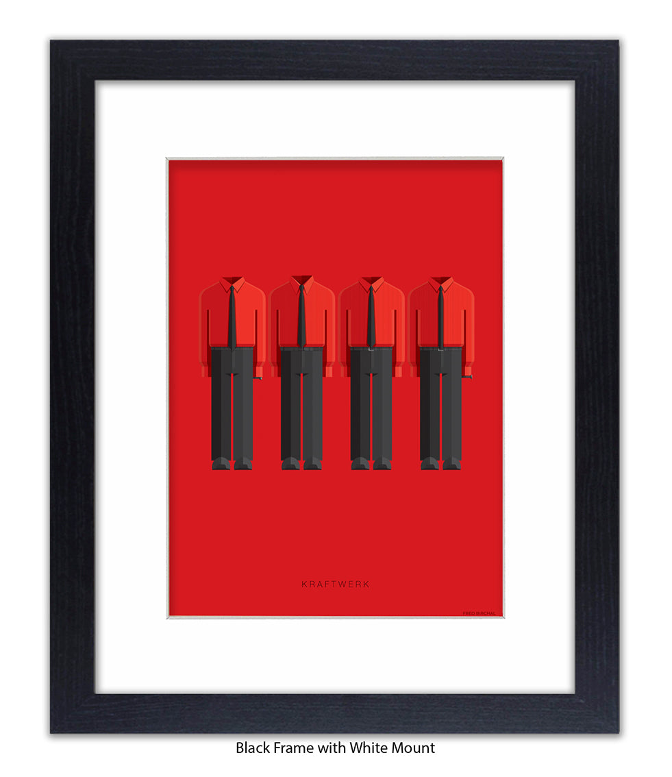 Kraftwerk Fred Birchal Art Print