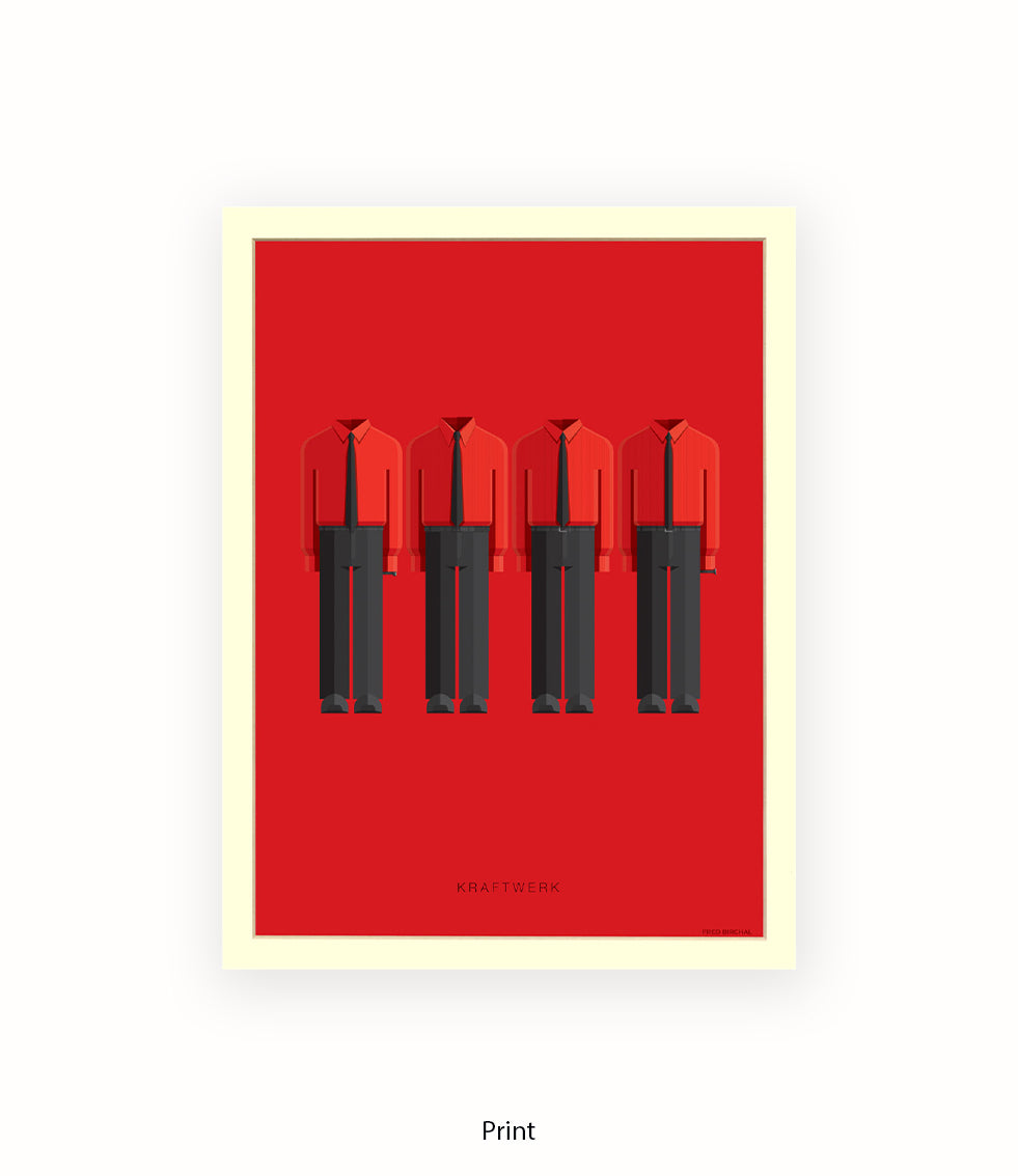 Kraftwerk Fred Birchal Art Print
