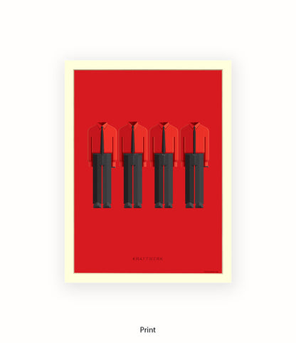 Kraftwerk Fred Birchal Art Print