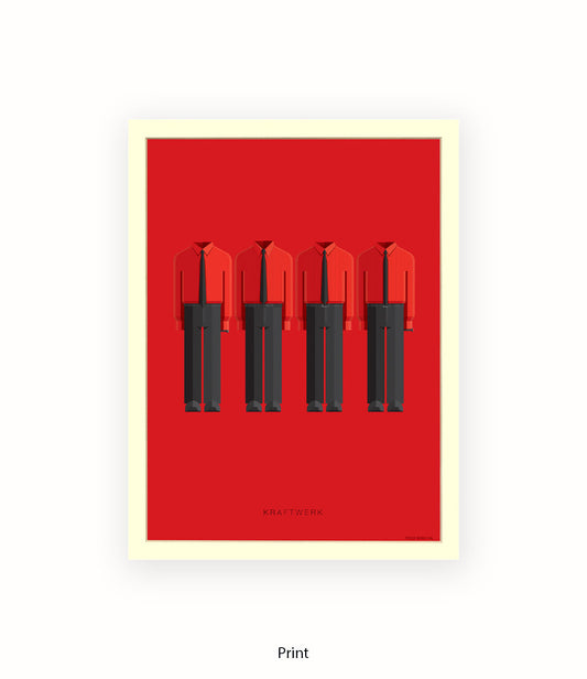 Kraftwerk Fred Birchal Art Print
