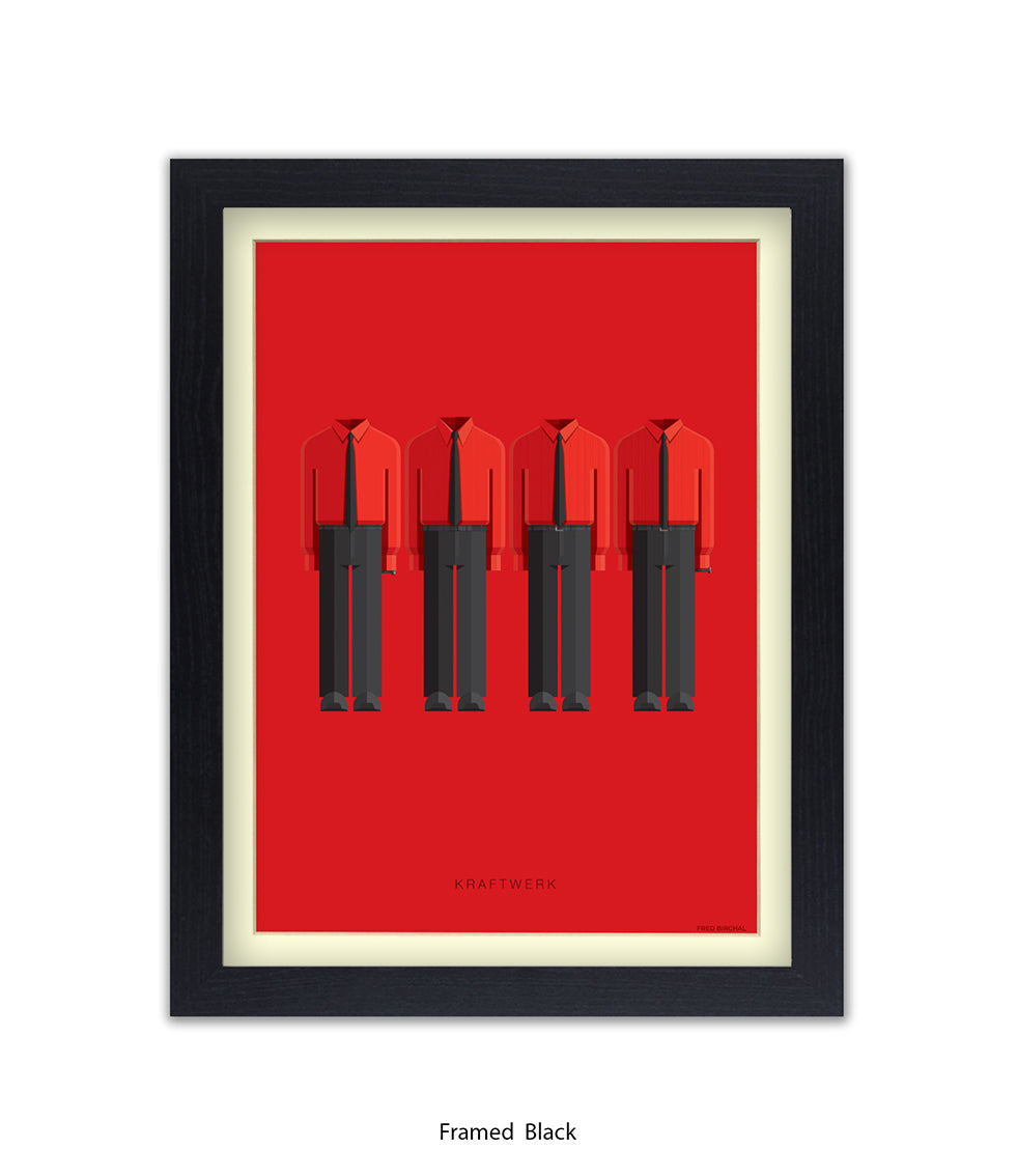 Kraftwerk Fred Birchal Art Print