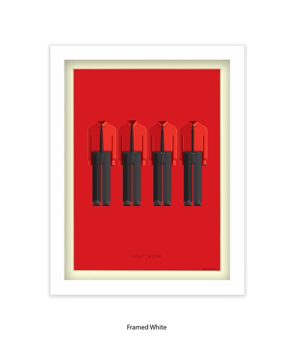 Kraftwerk Fred Birchal Art Print