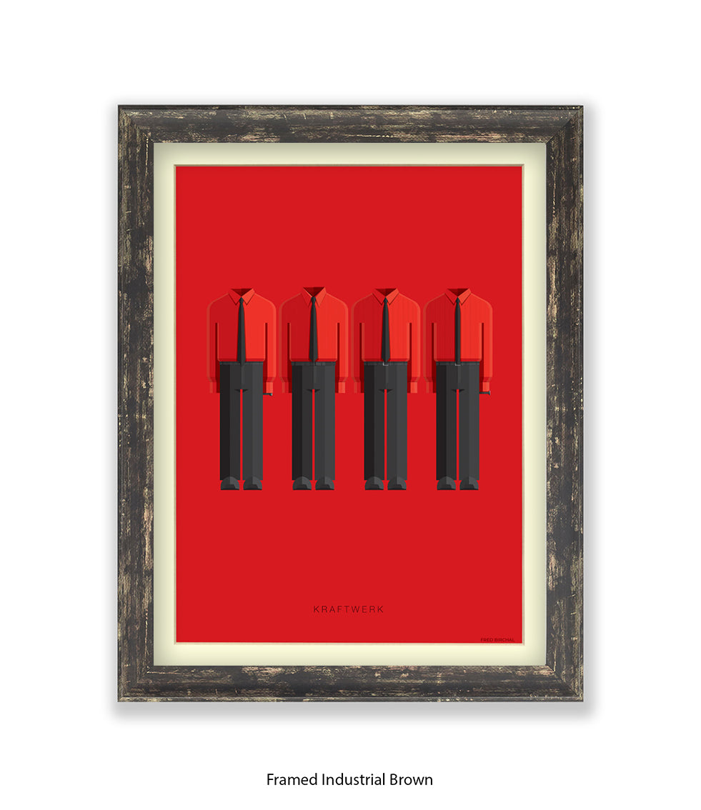 Kraftwerk Fred Birchal Art Print