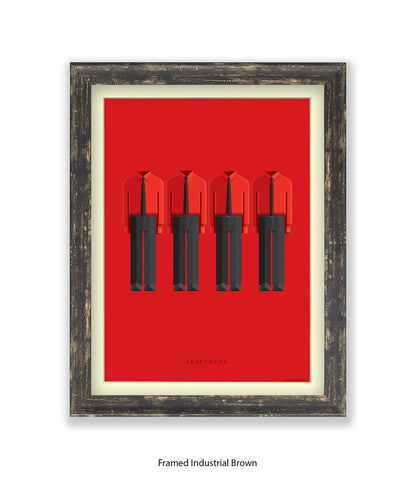 Kraftwerk Fred Birchal Art Print