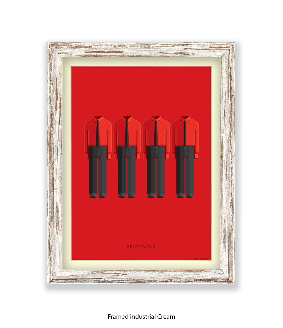 Kraftwerk Fred Birchal Art Print