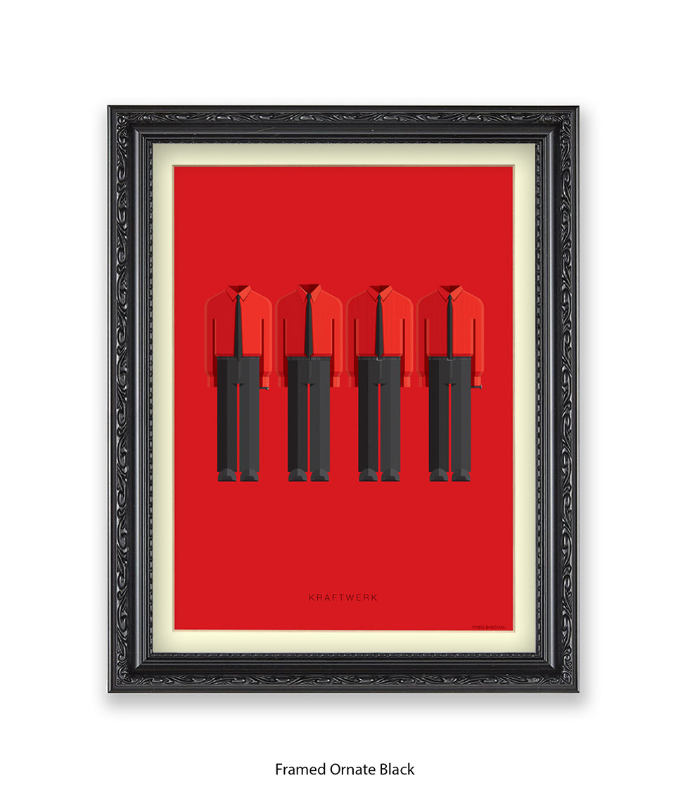 Kraftwerk Fred Birchal Art Print