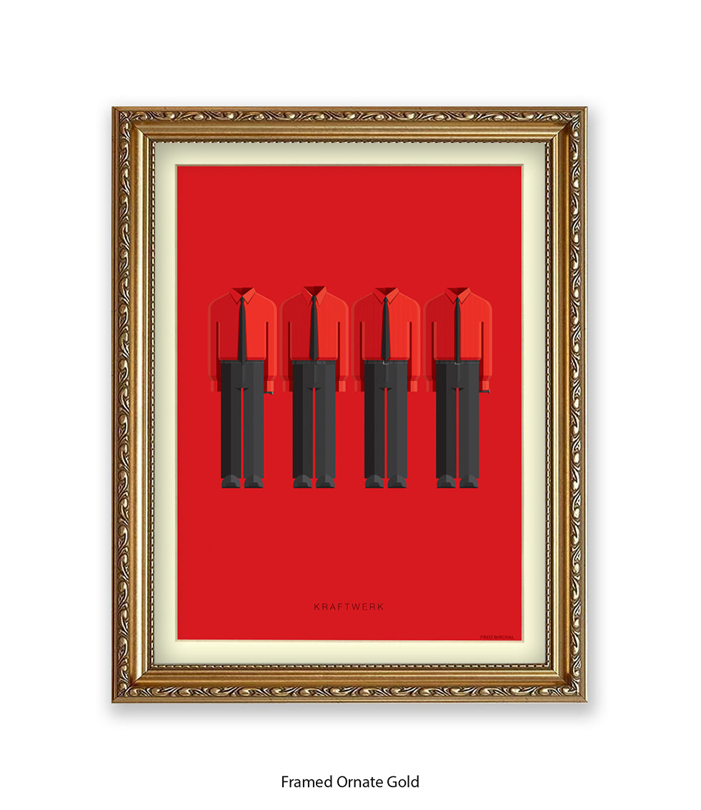 Kraftwerk Fred Birchal Art Print