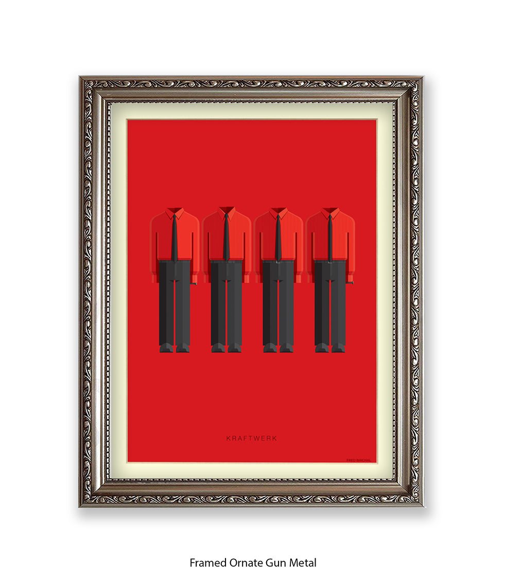 Kraftwerk Fred Birchal Art Print