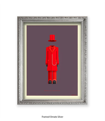 Marilyn Manson Fred Birchal Art Print