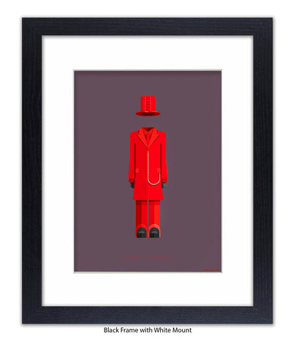 Marilyn Manson Fred Birchal Art Print
