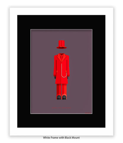 Marilyn Manson Fred Birchal Art Print