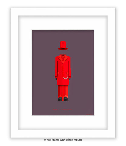 Marilyn Manson Fred Birchal Art Print