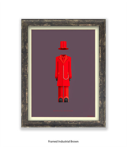 Marilyn Manson Fred Birchal Art Print