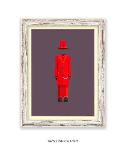 Marilyn Manson Fred Birchal Art Print