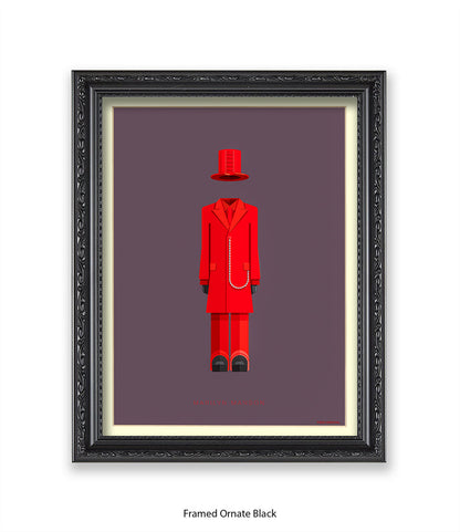 Marilyn Manson Fred Birchal Art Print