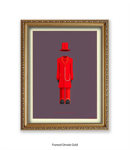 Marilyn Manson Fred Birchal Art Print