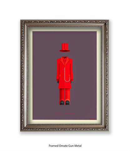 Marilyn Manson Fred Birchal Art Print