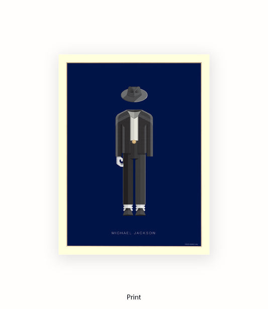 Michael Jackson Hat Fred Birchal Art Print