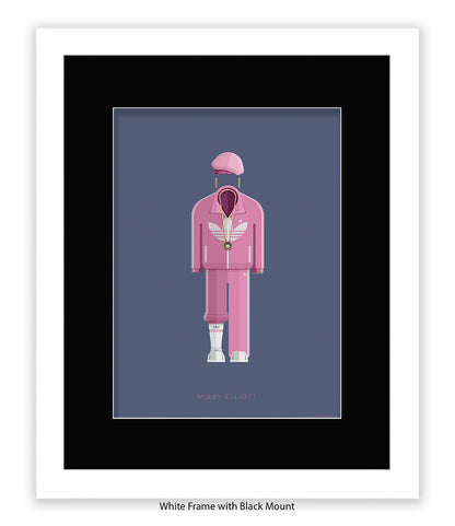 Missy Elliot Fred Birchal Art Print