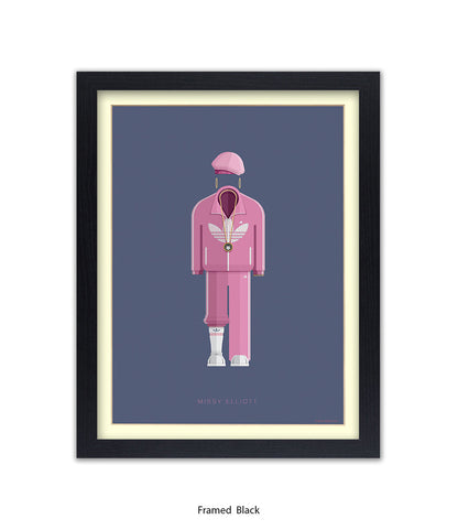Missy Elliot Fred Birchal Art Print