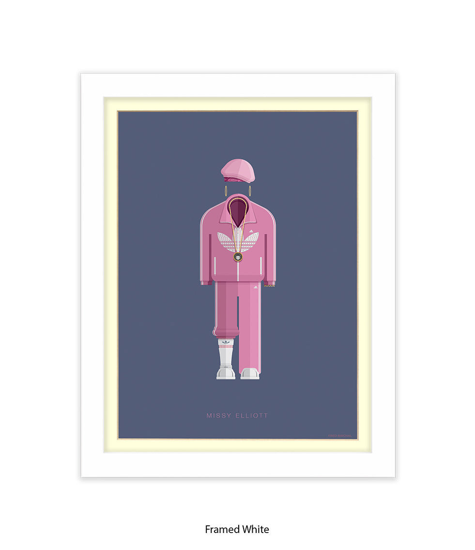 Missy Elliot Fred Birchal Art Print