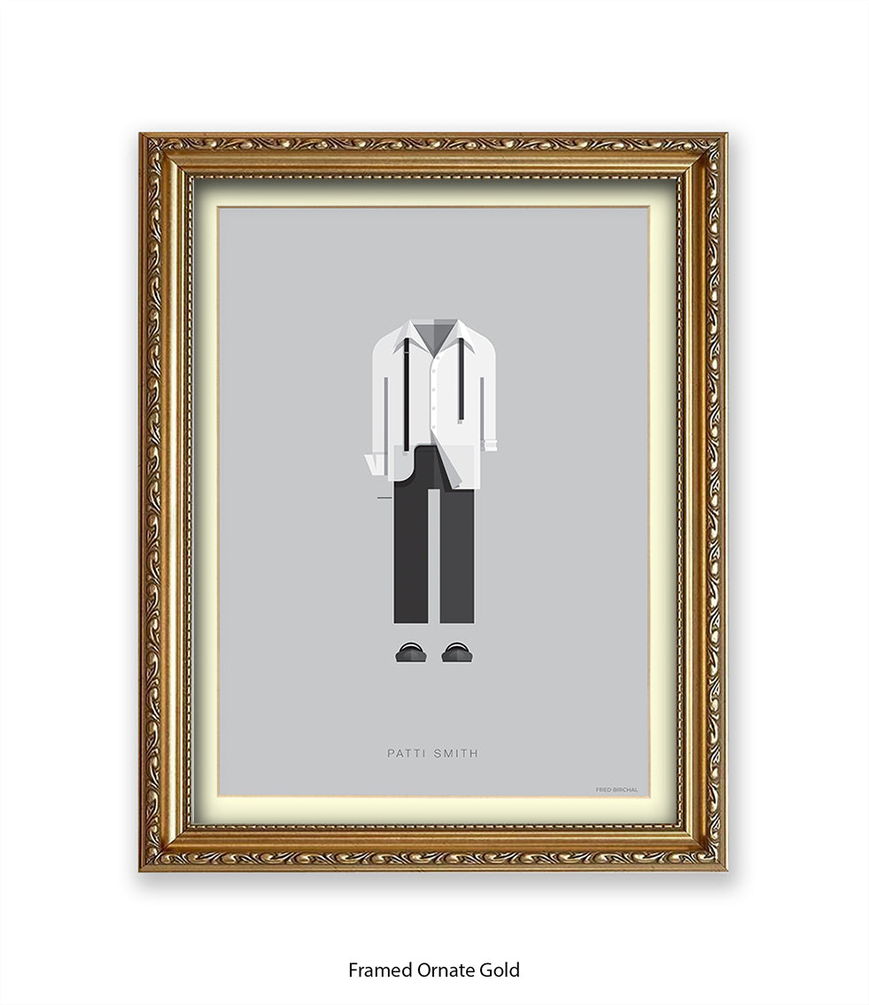Patti Smith Fred Birchal Art Print