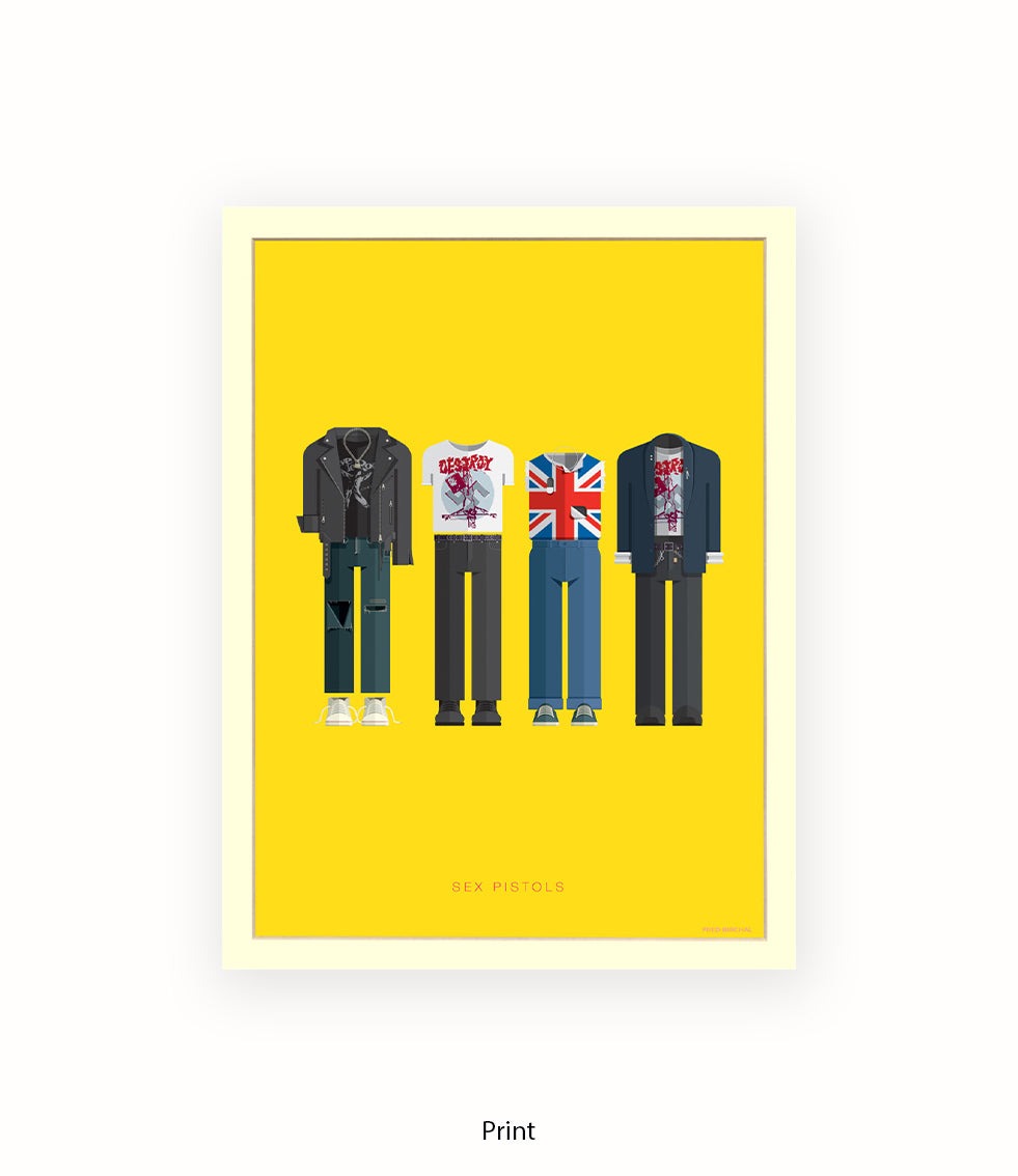 Sex Pistols Fred Birchal Art Print
