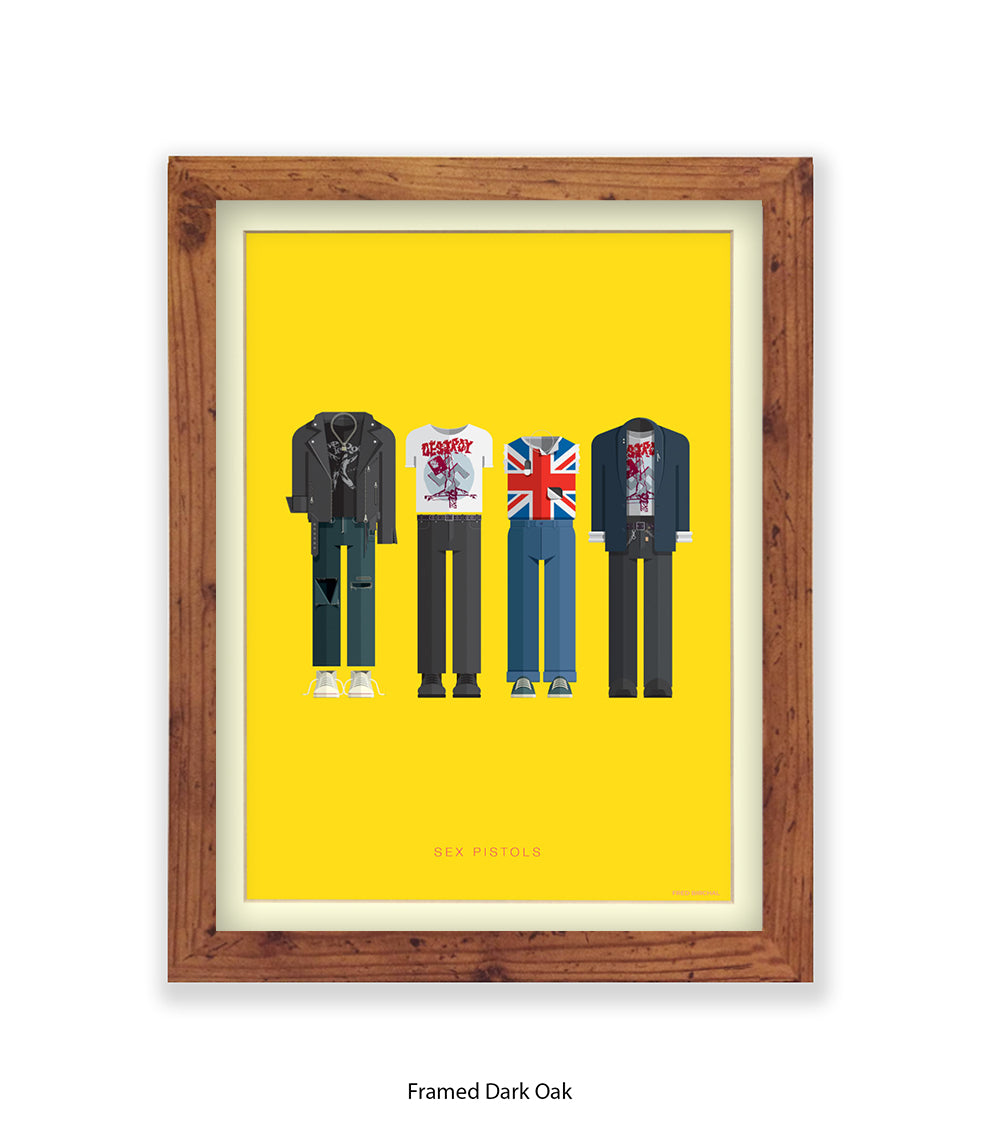 Sex Pistols Fred Birchal Art Print