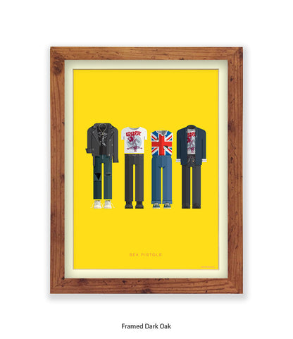 Sex Pistols Fred Birchal Art Print