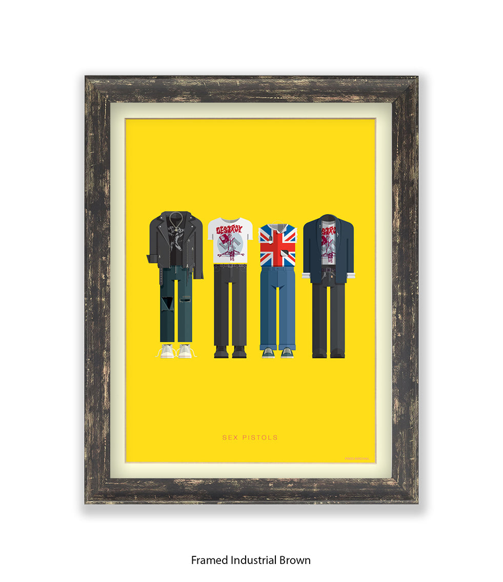 Sex Pistols Fred Birchal Art Print