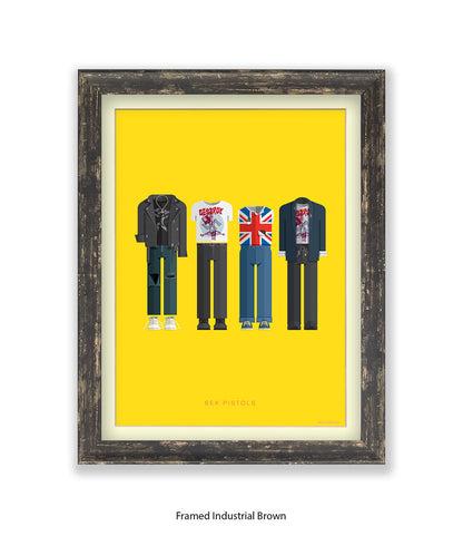 Sex Pistols Fred Birchal Art Print