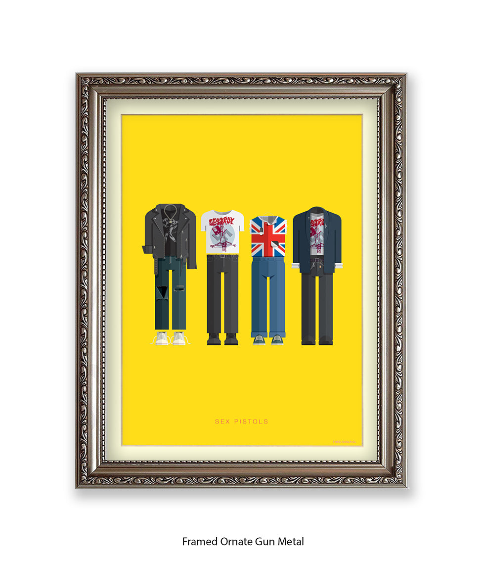 Sex Pistols Fred Birchal Art Print