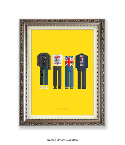 Sex Pistols Fred Birchal Art Print