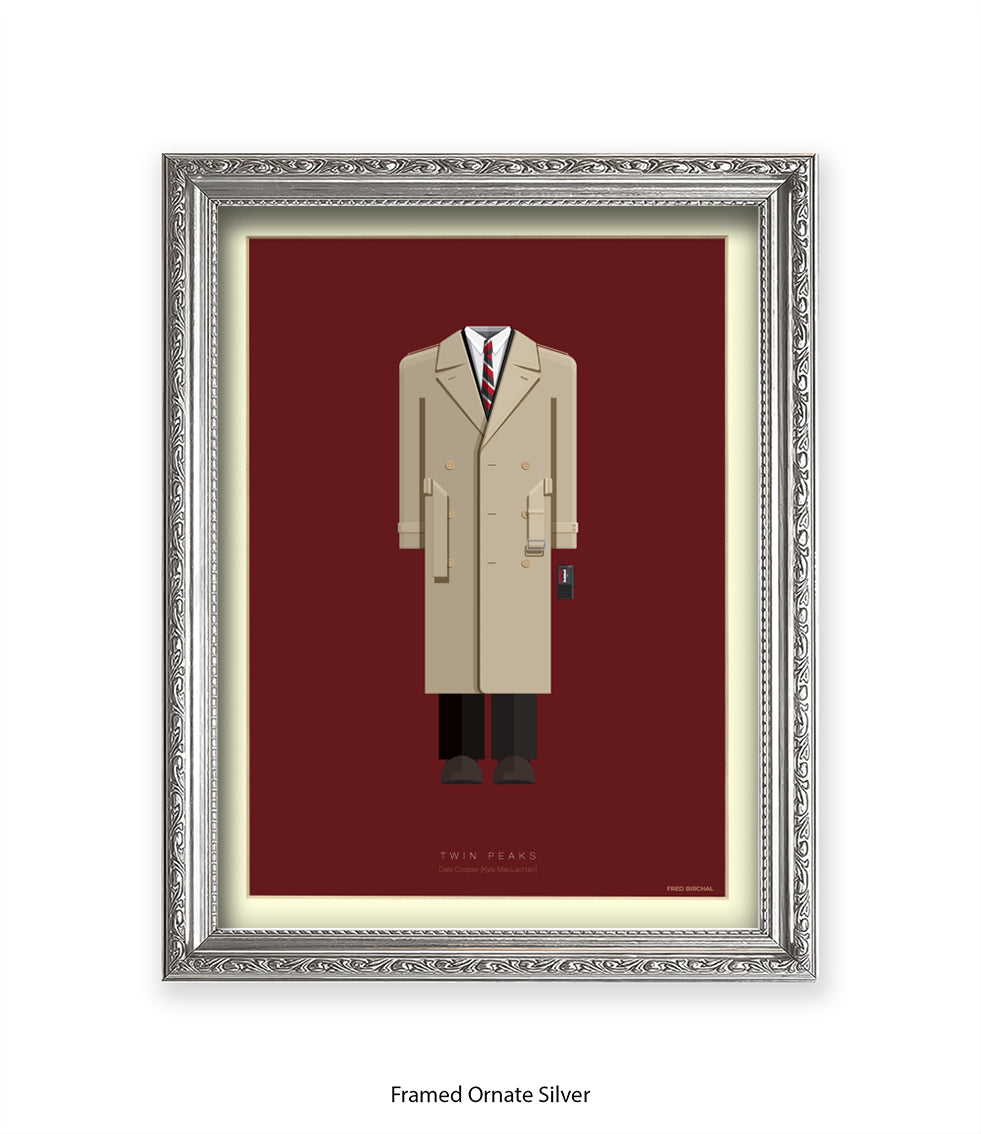 Twin Peaks  Dale Cooper Fred Birchal Art Print