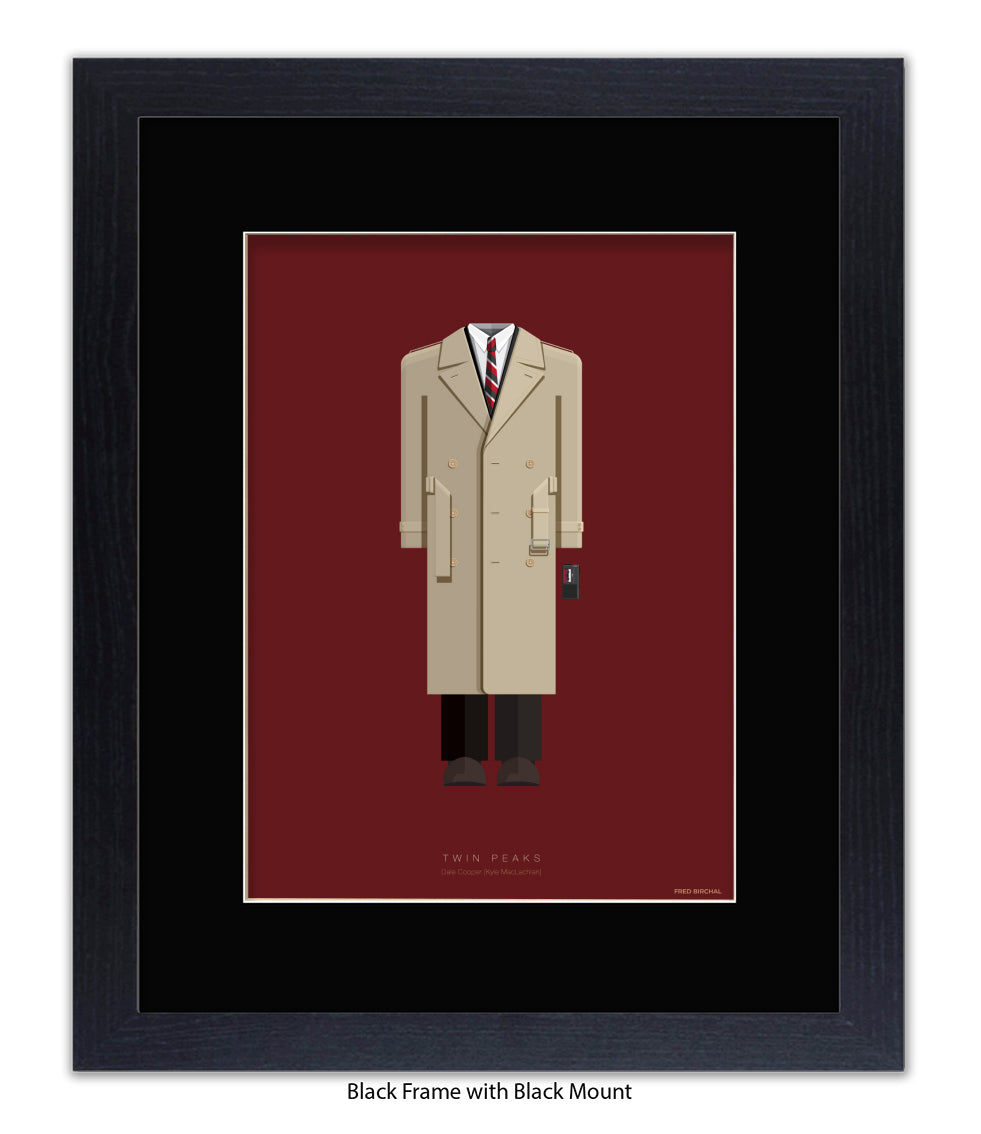 Twin Peaks  Dale Cooper Fred Birchal Art Print