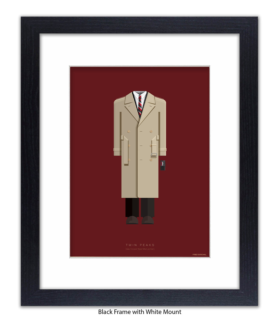 Twin Peaks  Dale Cooper Fred Birchal Art Print