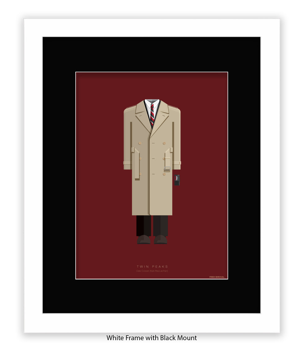 Twin Peaks  Dale Cooper Fred Birchal Art Print