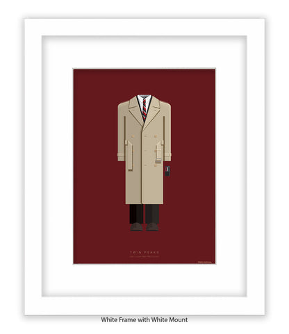 Twin Peaks  Dale Cooper Fred Birchal Art Print