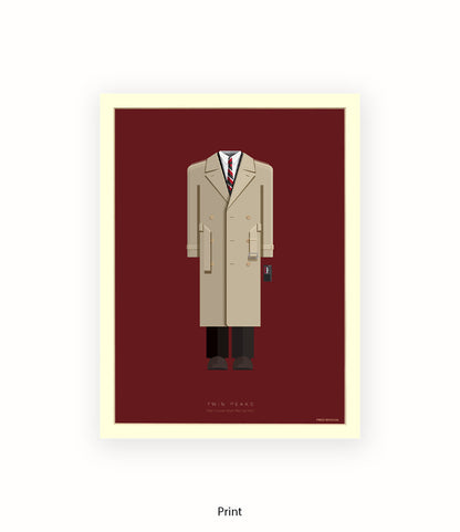 Twin Peaks  Dale Cooper Fred Birchal Art Print