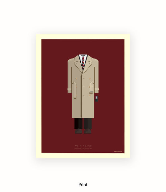 Twin Peaks  Dale Cooper Fred Birchal Art Print