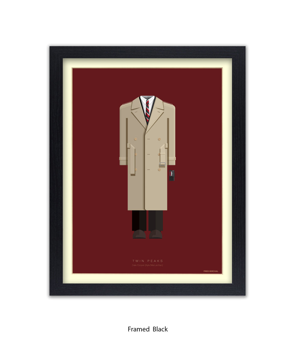 Twin Peaks  Dale Cooper Fred Birchal Art Print