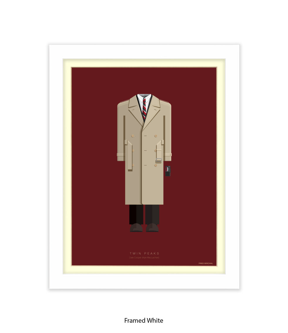 Twin Peaks  Dale Cooper Fred Birchal Art Print