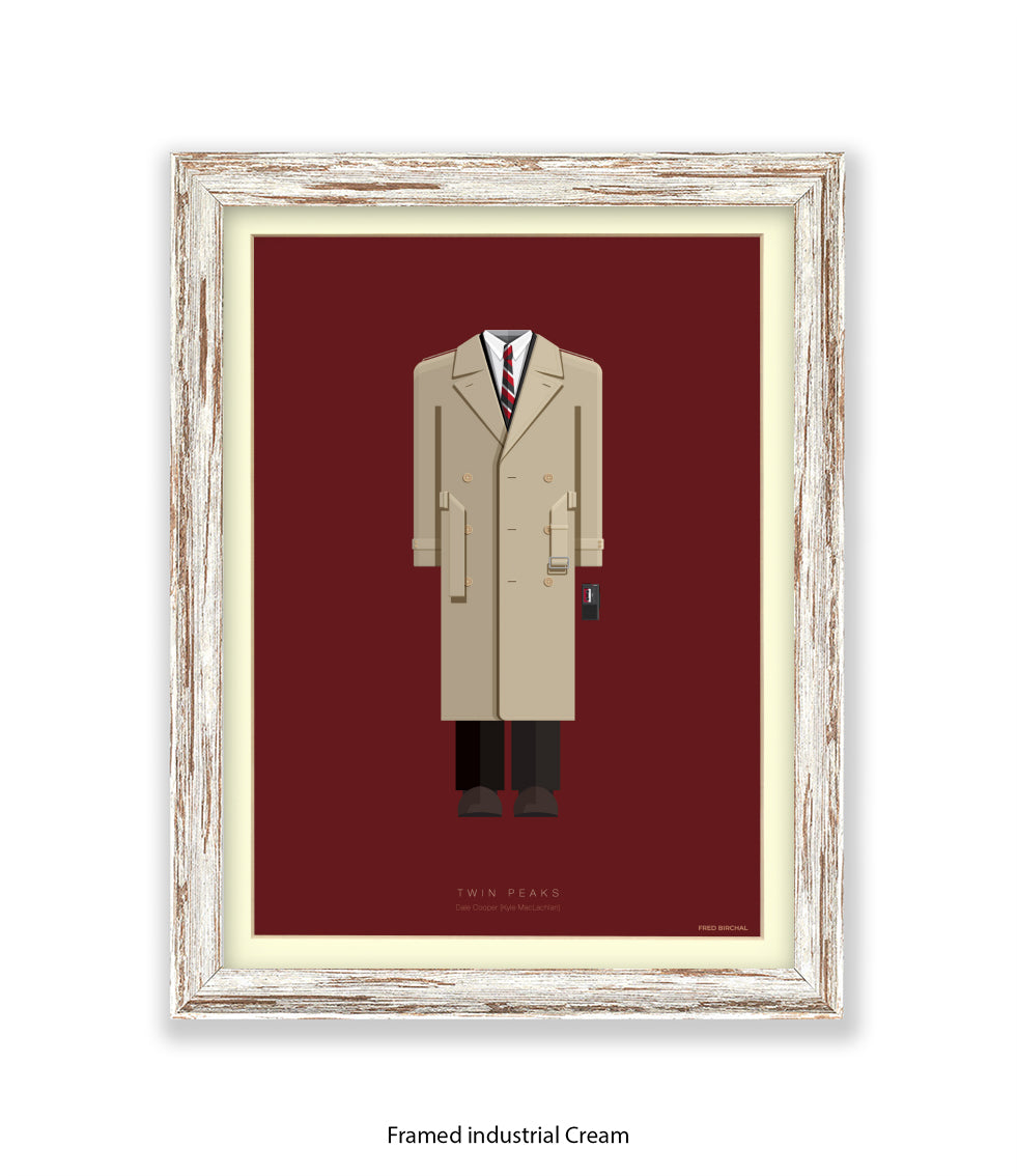 Twin Peaks  Dale Cooper Fred Birchal Art Print