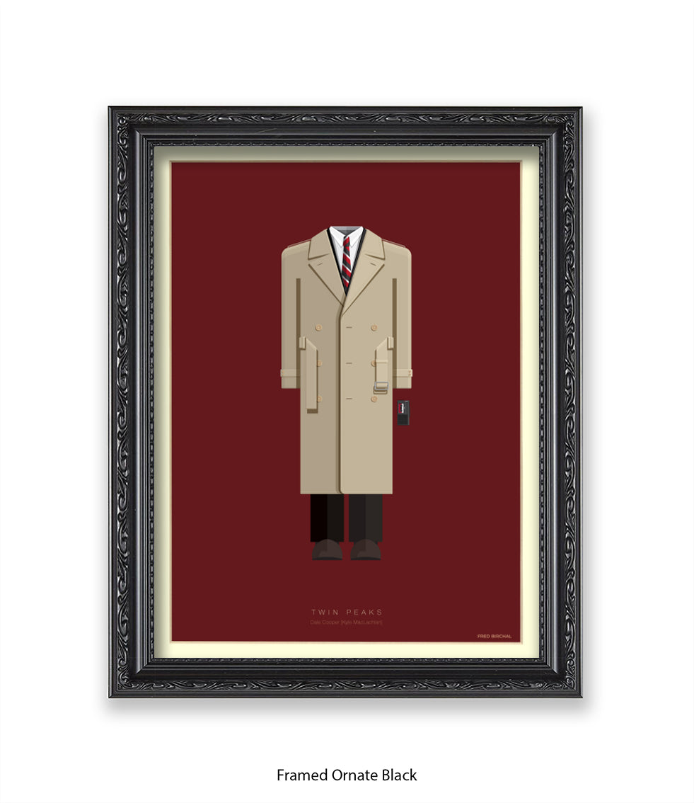 Twin Peaks  Dale Cooper Fred Birchal Art Print