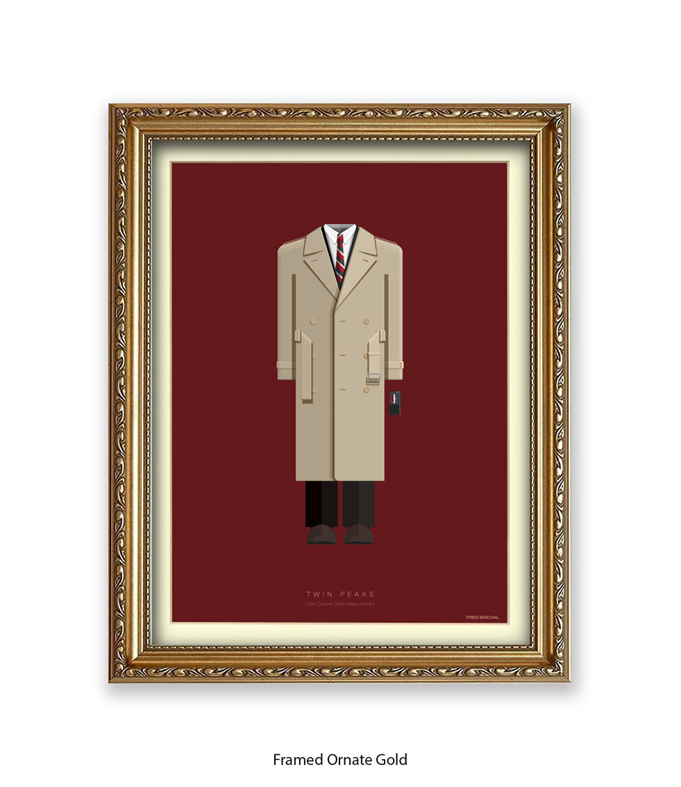 Twin Peaks  Dale Cooper Fred Birchal Art Print