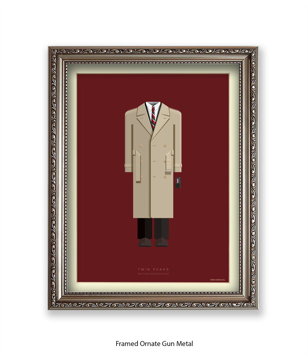 Twin Peaks  Dale Cooper Fred Birchal Art Print